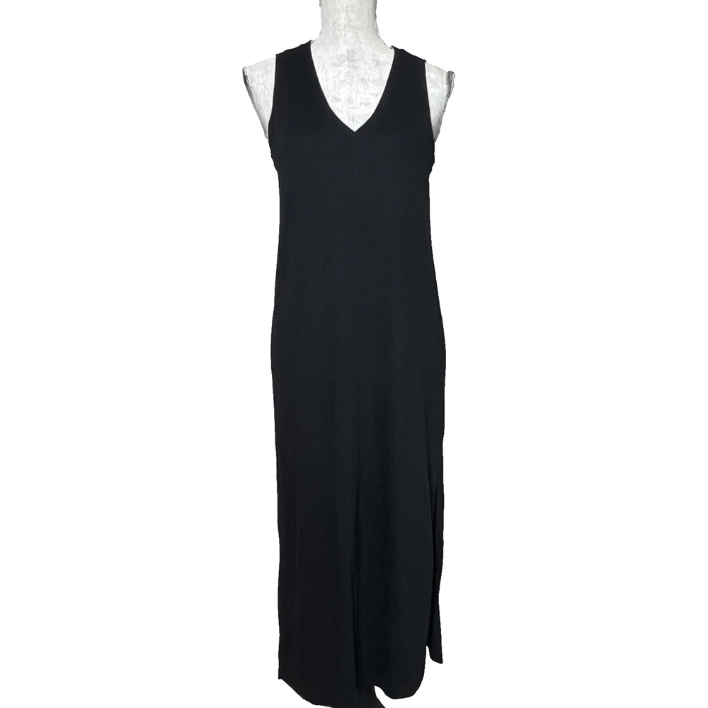 Paige Sage Sleeveless Midi Tank Dress Black